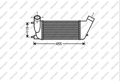 Prasco CI942N002 - Intercooler autozon.pro