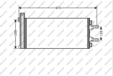 Prasco CI954C002 - Condensatore, Climatizzatore autozon.pro