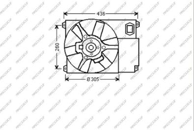 Prasco CI950F001 - Ventola, Raffreddamento motore autozon.pro