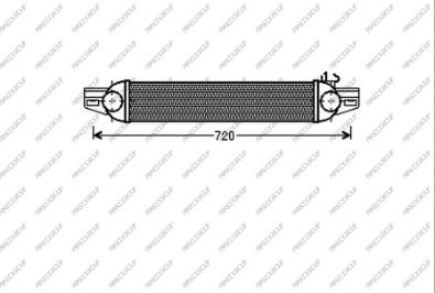 Prasco CI907N001 - Intercooler autozon.pro