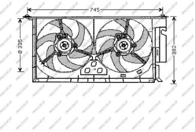 Prasco CI915F004 - Ventola, Raffreddamento motore autozon.pro