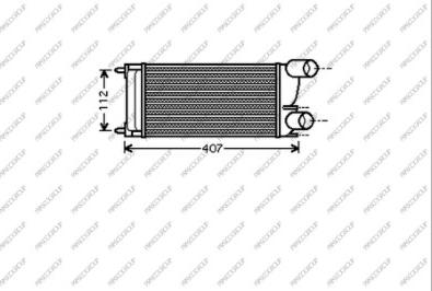 Prasco CI917N003 - Intercooler autozon.pro