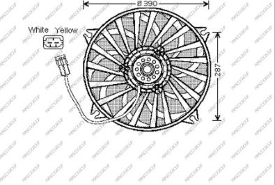 Prasco CI520F001 - Ventola, Raffreddamento motore autozon.pro