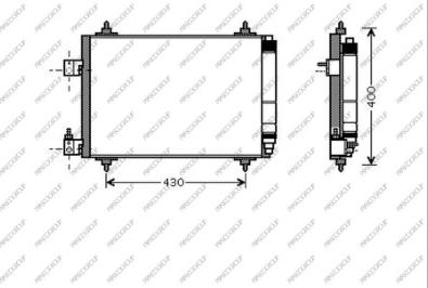 Prasco CI522C002 - Condensatore, Climatizzatore autozon.pro