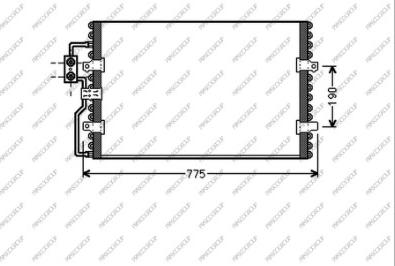 Prasco CI053C001 - Condensatore, Climatizzatore autozon.pro