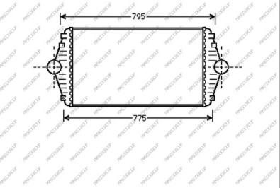 Prasco CI053N001 - Intercooler autozon.pro