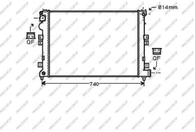 Prasco CI053R006 - Radiatore, Raffreddamento motore autozon.pro