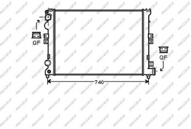 Prasco CI053R002 - Radiatore, Raffreddamento motore autozon.pro