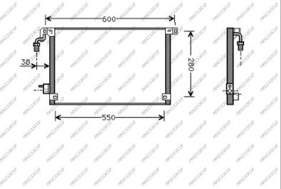 Prasco CI023C001 - Condensatore, Climatizzatore autozon.pro