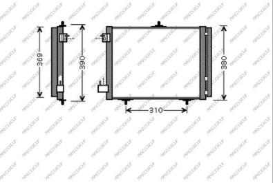 Prasco CI304C001 - Condensatore, Climatizzatore autozon.pro