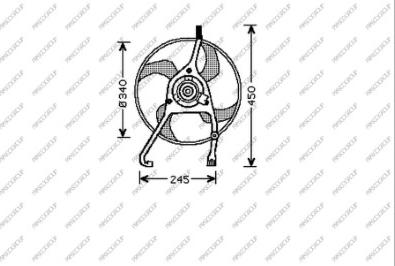 Prasco CI304F002 - Ventola, Raffreddamento motore autozon.pro