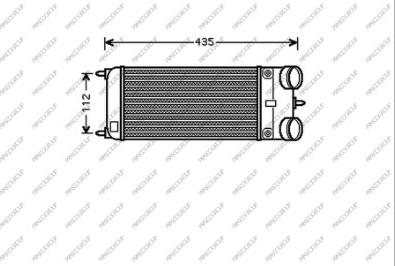 Prasco CI324N002 - Intercooler autozon.pro