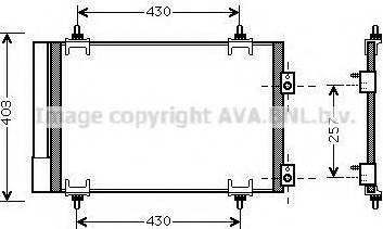 Prasco CN5231D - Condensatore, Climatizzatore autozon.pro