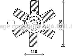 Prasco CN7553 - Ventola, Raffreddamento motore autozon.pro