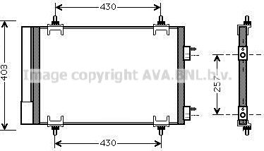 Prasco CNA5230D - Condensatore, Climatizzatore autozon.pro