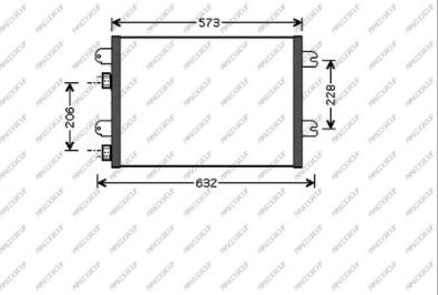 Prasco DA220C003 - Condensatore, Climatizzatore autozon.pro