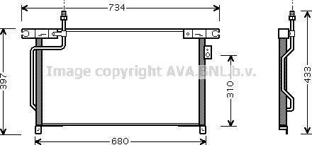 Prasco DN5202 - Condensatore, Climatizzatore autozon.pro