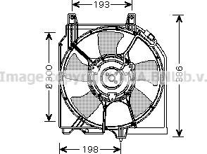 Prasco DN7524 - Ventola, Raffreddamento motore autozon.pro