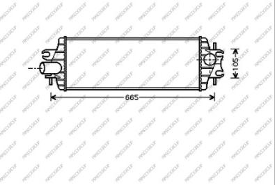 Prasco DS950N002 - Intercooler autozon.pro