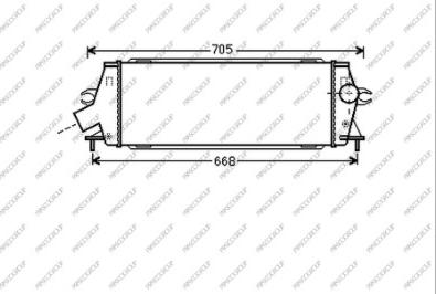 Prasco DS952N001 - Intercooler autozon.pro