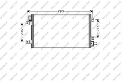 Prasco DS960C001 - Condensatore, Climatizzatore autozon.pro