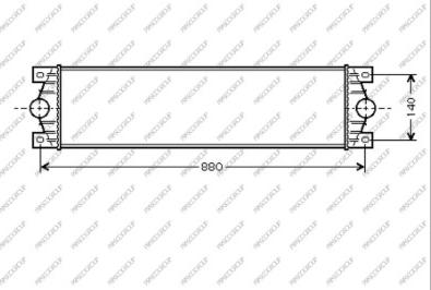 Prasco DS960N001 - Intercooler autozon.pro