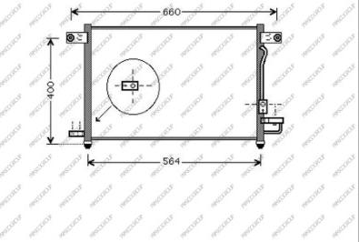 Prasco DW326C002 - Condensatore, Climatizzatore autozon.pro