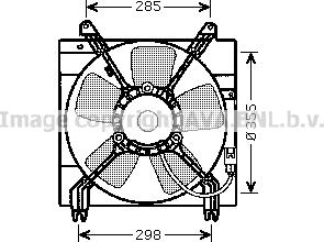 Prasco DW7509 - Ventola, Raffreddamento motore autozon.pro