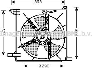 Prasco DW7513 - Ventola, Raffreddamento motore autozon.pro