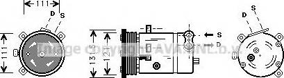 Prasco DWK038 - Compressore, Climatizzatore autozon.pro