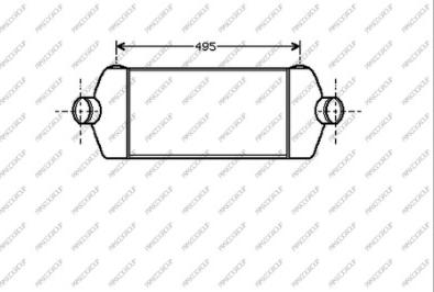 Prasco FD912N001 - Intercooler autozon.pro