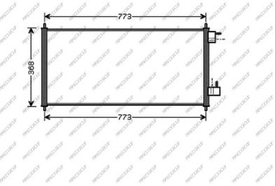 Prasco FD930C001 - Condensatore, Climatizzatore autozon.pro