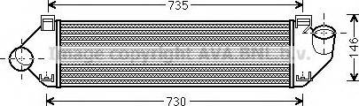 Prasco FD4438 - Intercooler autozon.pro