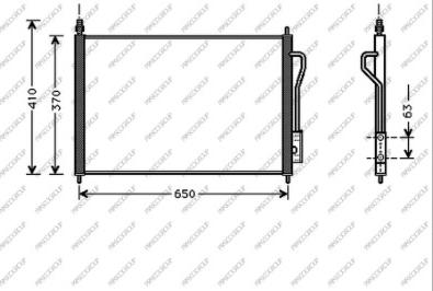 Prasco FD420C001 - Condensatore, Climatizzatore autozon.pro