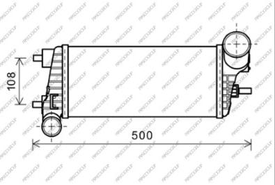 Prasco FD428N001 - Intercooler autozon.pro