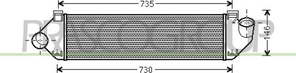 Prasco FD422N001 - Intercooler autozon.pro