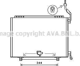 Prasco FD5610 - Condensatore, Climatizzatore autozon.pro