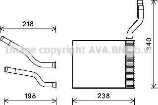 Prasco FD6465 - Scambiatore calore, Riscaldamento abitacolo autozon.pro