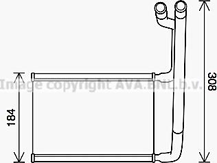 Prasco FD6645 - Scambiatore calore, Riscaldamento abitacolo autozon.pro