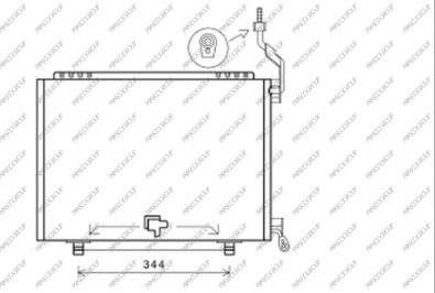 Prasco FD602C008 - Condensatore, Climatizzatore autozon.pro