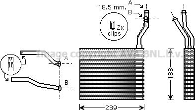 Prasco FD6365 - Scambiatore calore, Riscaldamento abitacolo autozon.pro