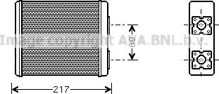 Prasco FD6362 - Scambiatore calore, Riscaldamento abitacolo autozon.pro