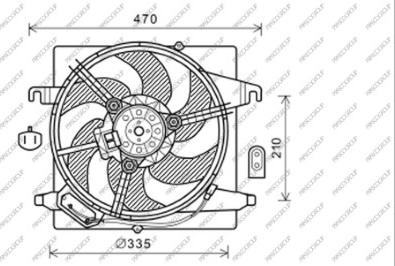 Prasco FD006F003 - Ventola, Raffreddamento motore autozon.pro