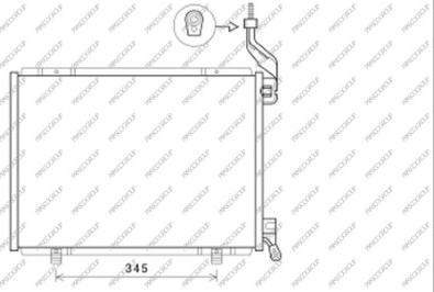 Prasco FD344C006 - Condensatore, Climatizzatore autozon.pro