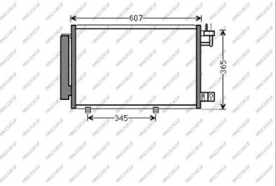 Prasco FD344C001 - Condensatore, Climatizzatore autozon.pro