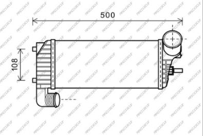 Prasco FD719N004 - Intercooler autozon.pro