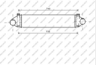 Prasco FD730N004 - Intercooler autozon.pro