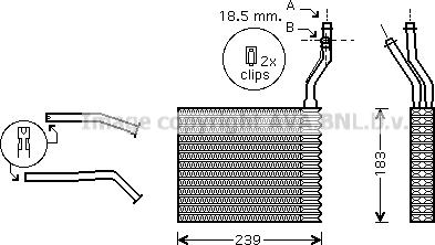 Prasco FDA6364 - Scambiatore calore, Riscaldamento abitacolo autozon.pro