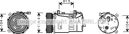 Prasco FDAK321 - Compressore, Climatizzatore autozon.pro