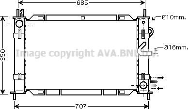 Prasco FDM388 - Gruppo raffreddamento autozon.pro